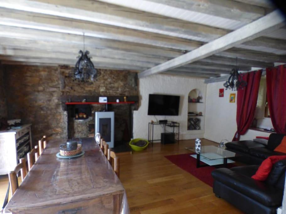 Maison Familiale Pour 8 Saint-Aventin Εξωτερικό φωτογραφία
